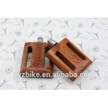 vintage bike pedals lignum vitae retro bicycle pedal for fixed gear bike pedal crank brothers